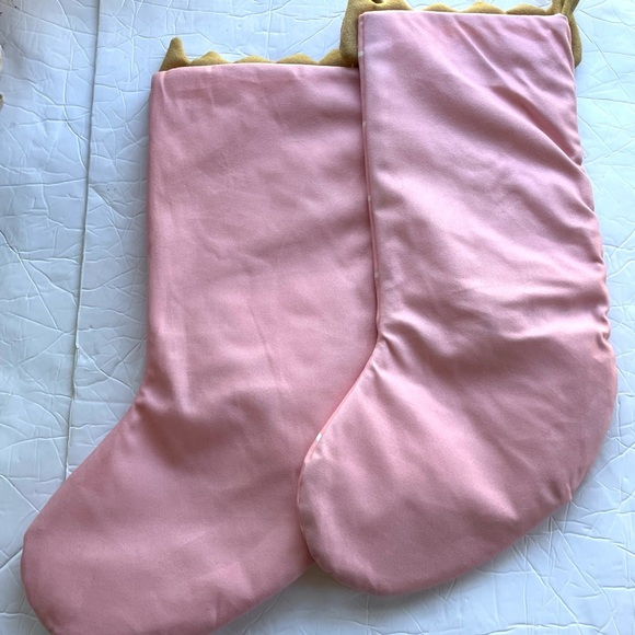 2 Pieces Christmas Stocking Felt Princess - Picture 5 of 7